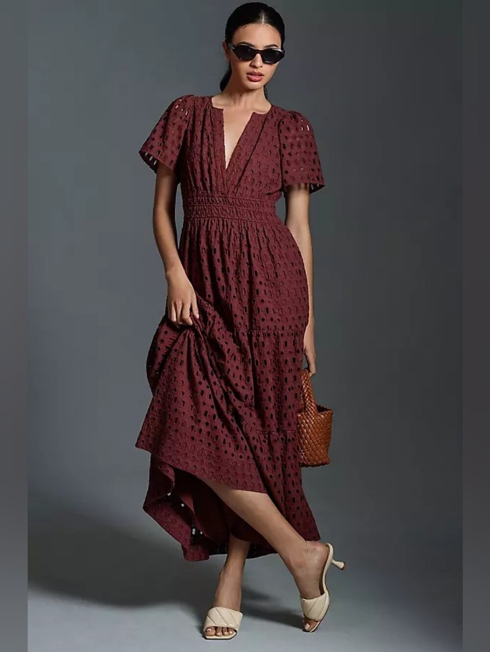Anthropologie Somerset Maxi Dress: Eyelet Edition